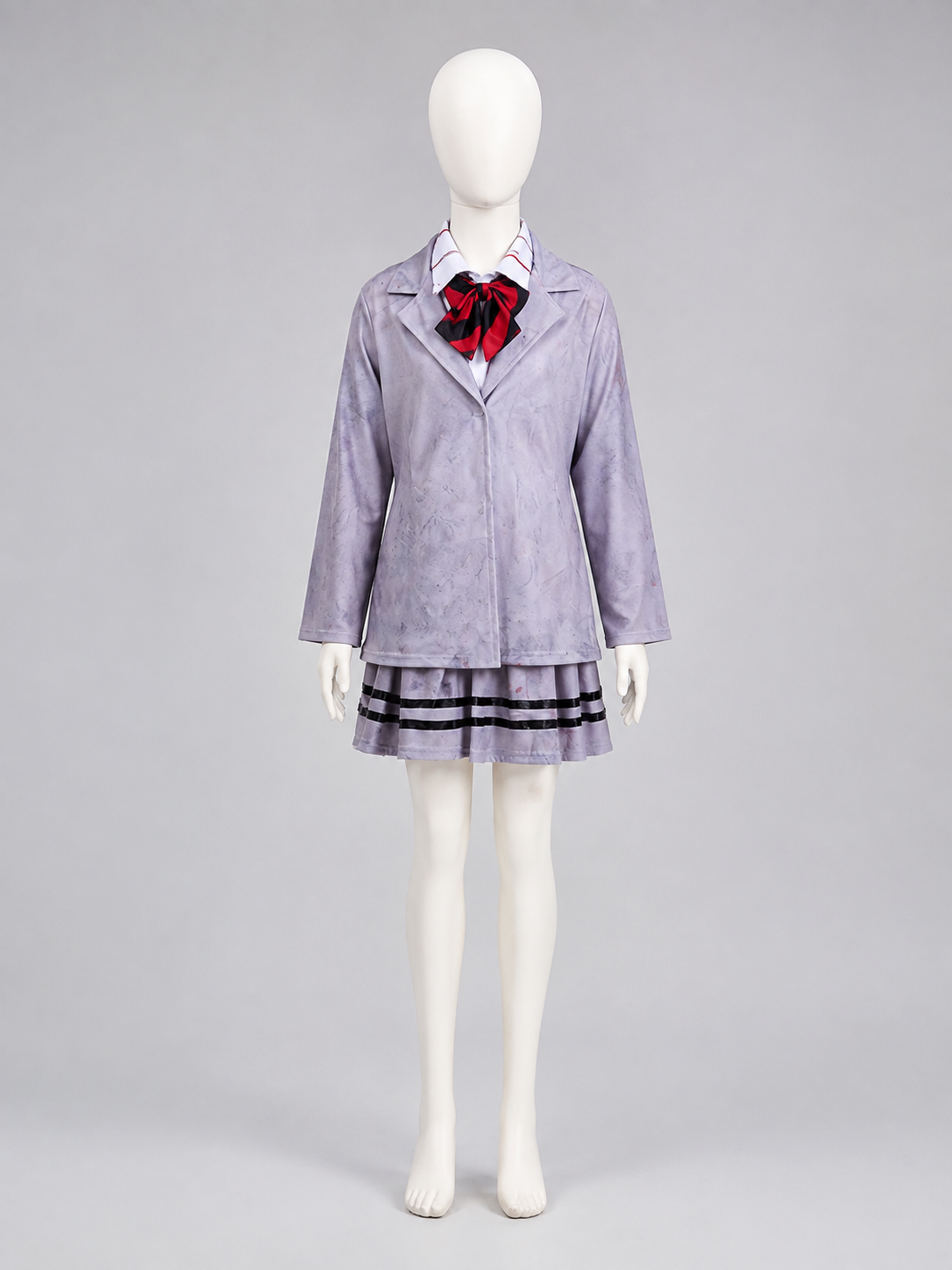 Children’s Zombie Costume: Jacket, Skirt, and Bow Tie product detail