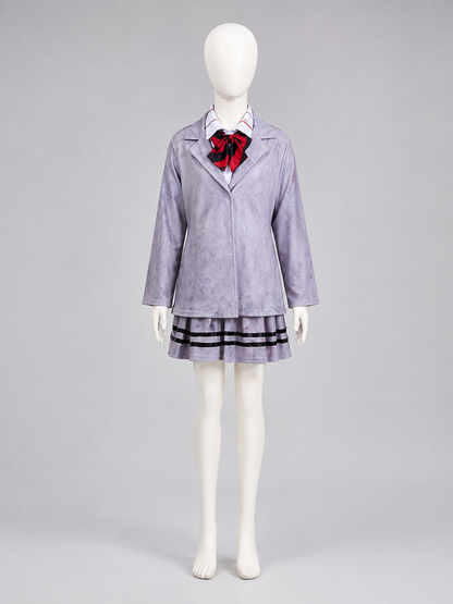 Children’s Zombie Costume: Jacket, Skirt, and Bow Tie product detail
