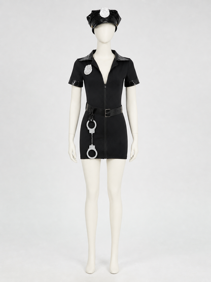 Police Uniform Costume Dress for Cosplay