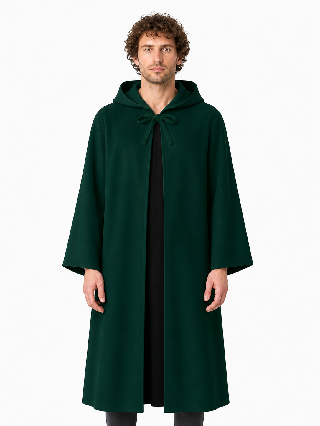 Green Hooded Cloak for Star Wars Cosplay Costume Capes detail 3