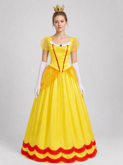 Carnival Costume: Dress, Crown, and Gloves Costume Dresses detail 3