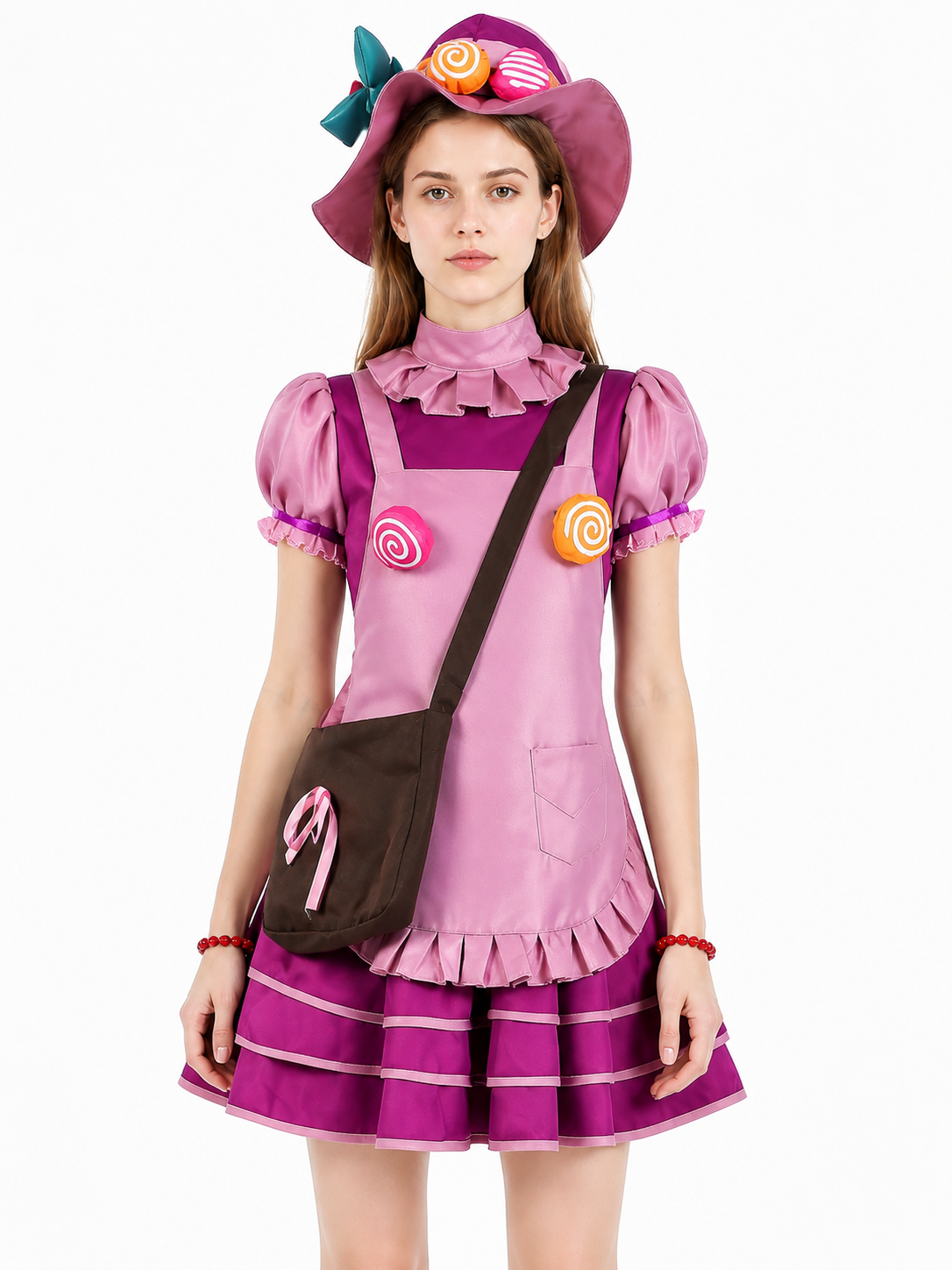 Carnival Costume with Candy Print and Ruffles Costumes detail 3