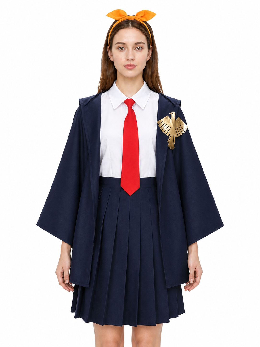 Mashle Anime Cosplay Costume, Dark Blue Robe with Accessories Costume Accessories detail 3