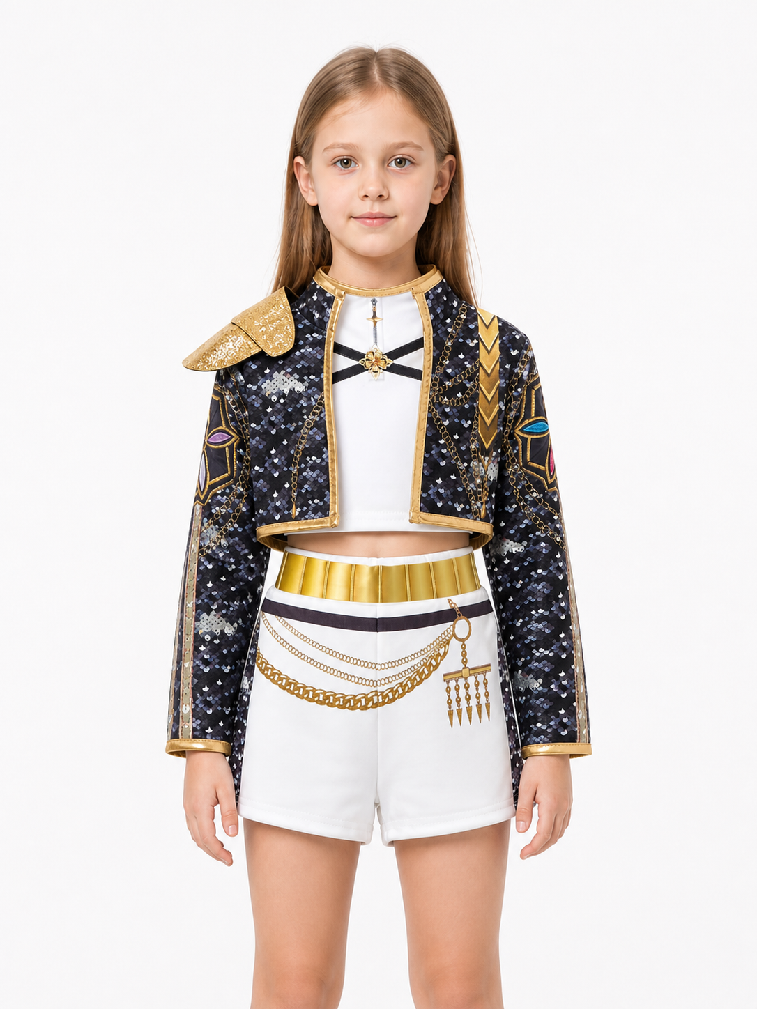Stage Costume with Sequins and Gold