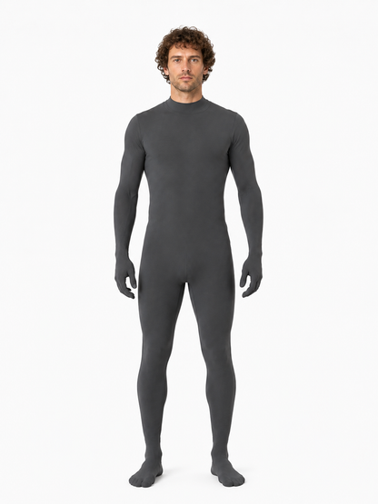 Zentai jumpsuit with covered hands and feet