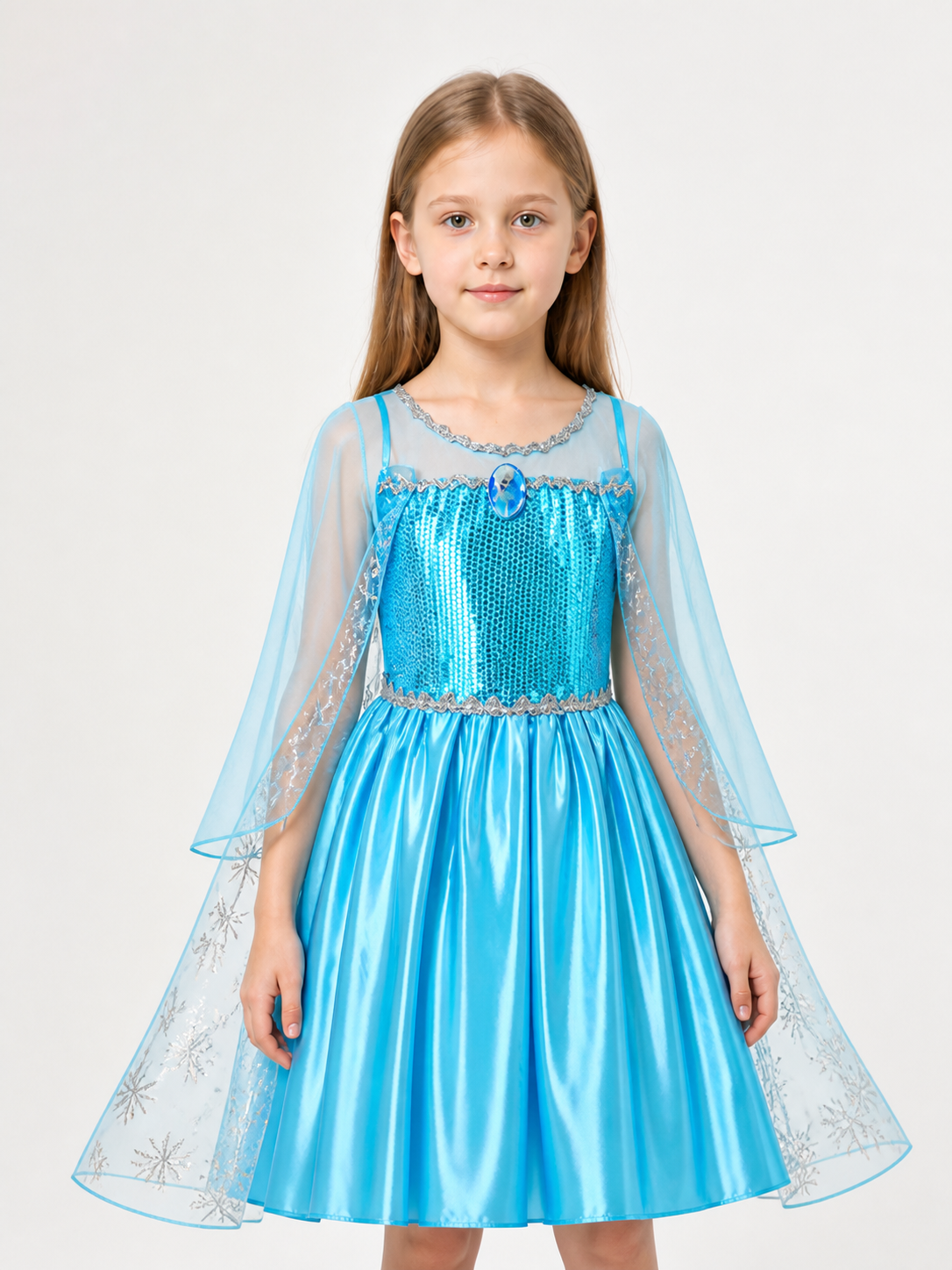 Blue Princess Costume for Halloween and Cosplay