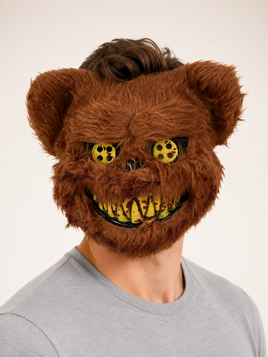 Scary Bear Carnival Headwear for Halloween Costumes detail 2