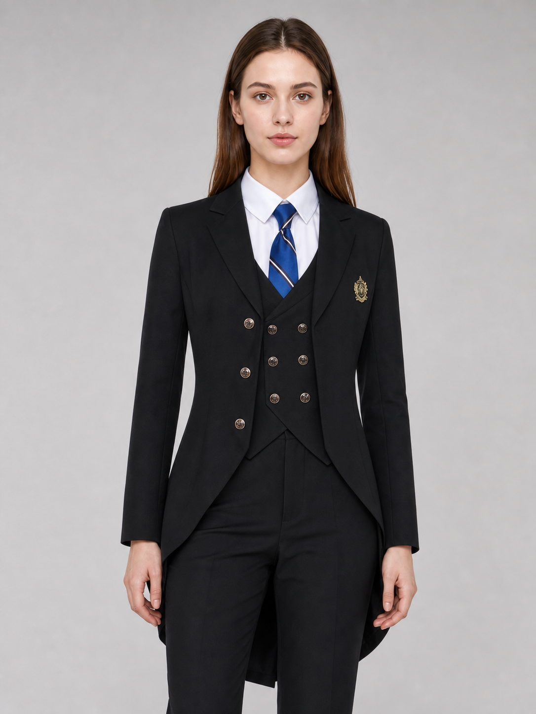 Black Butler Cosplay Costume with Vest