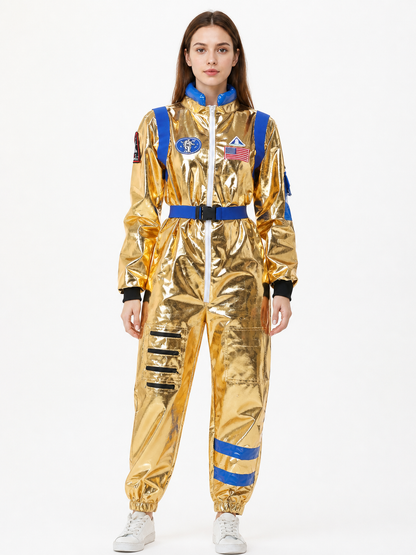 Astronaut Jumpsuit for Cosplay and Stage Performances
