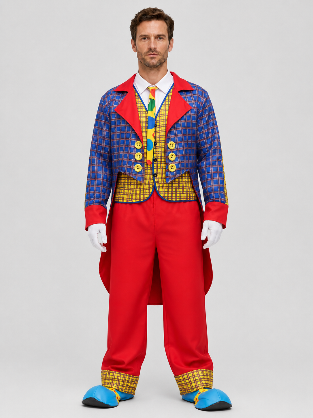 Halloween Clown Costume, Stage, 3-Piece Costumes detail 3