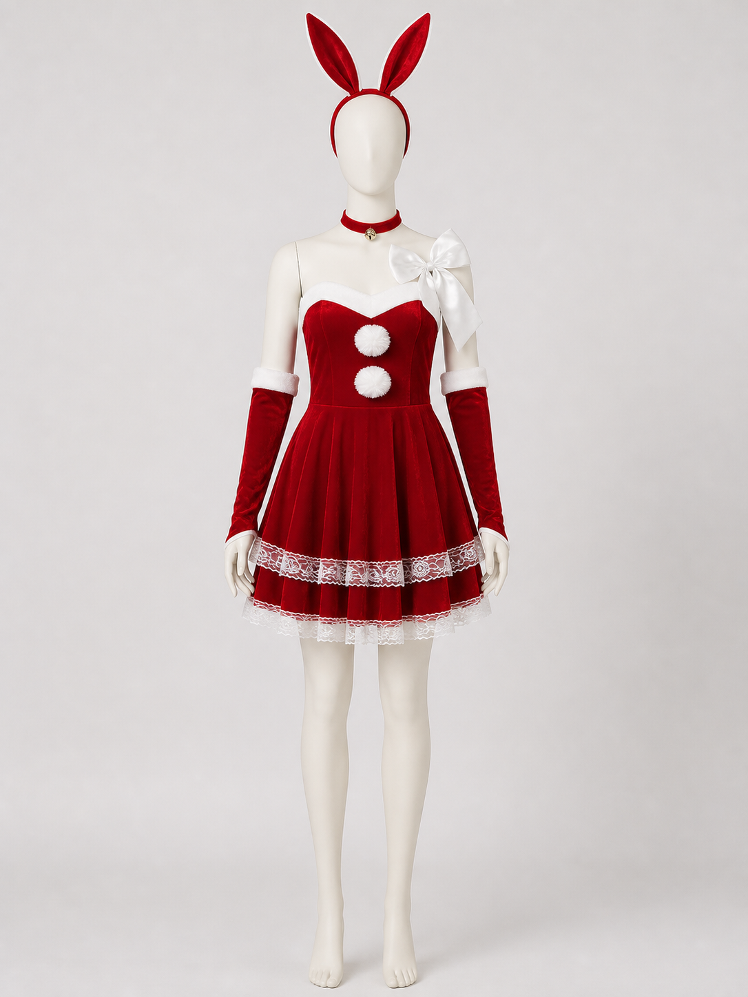 New Year's Costume with Dress and Bunny Headband Costume Dresses detail 3