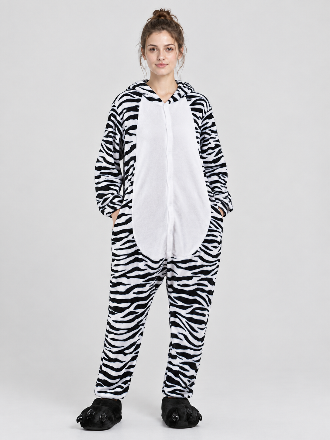 Insulated Hooded Kigurumi Loungewear Jumpsuit