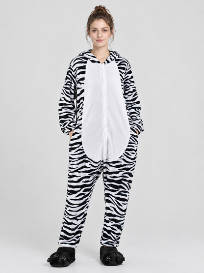 Insulated Hooded Kigurumi Loungewear Jumpsuit