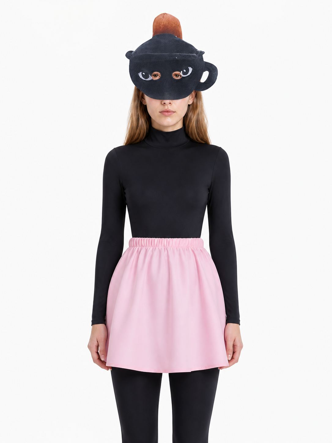 Cosplay costume with jumpsuit, skirt, and headpiece Costume Headwear detail 3