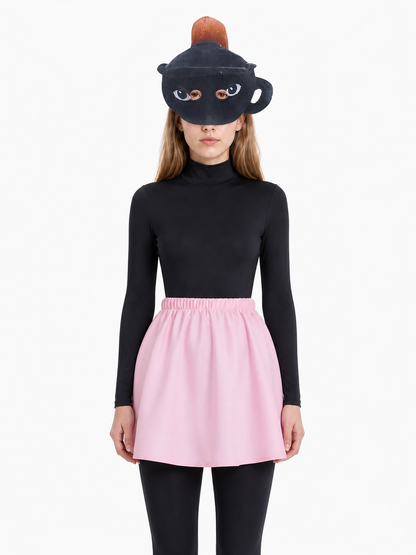 Cosplay costume with jumpsuit, skirt, and headpiece Costume Headwear detail 3