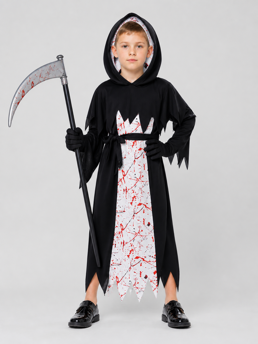 Hooded Vampire Costume for Halloween Cosplay Costumes detail 3