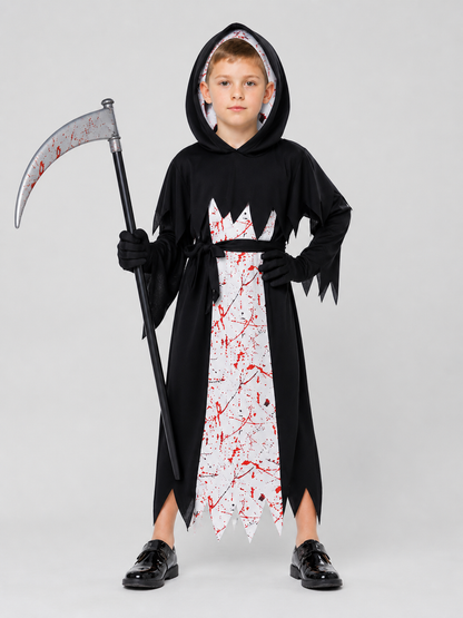 Hooded Vampire Costume for Halloween Cosplay Costumes detail 3