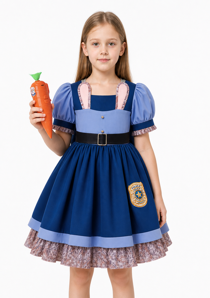 Judy Hopps Kids' Police Costume with Carrot Costumes detail 3
