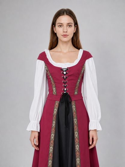 Carnival Costume: Court Dress with Headdress