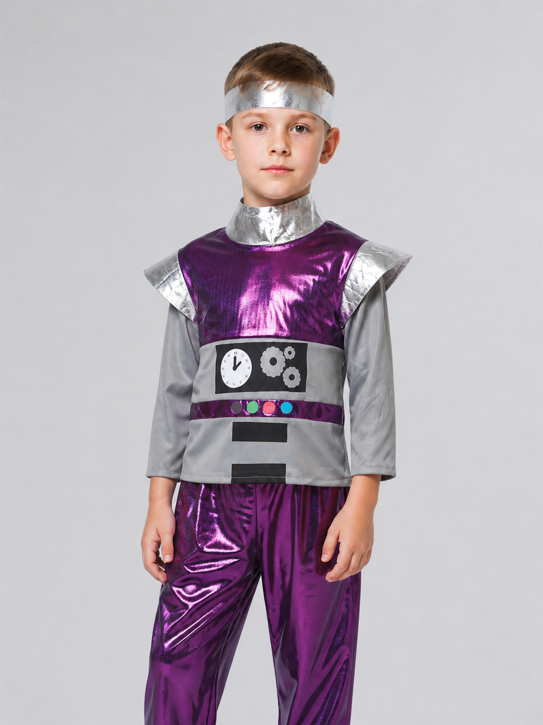 Purple Alien Robot Costume, Jumpsuit Costumes detail 3