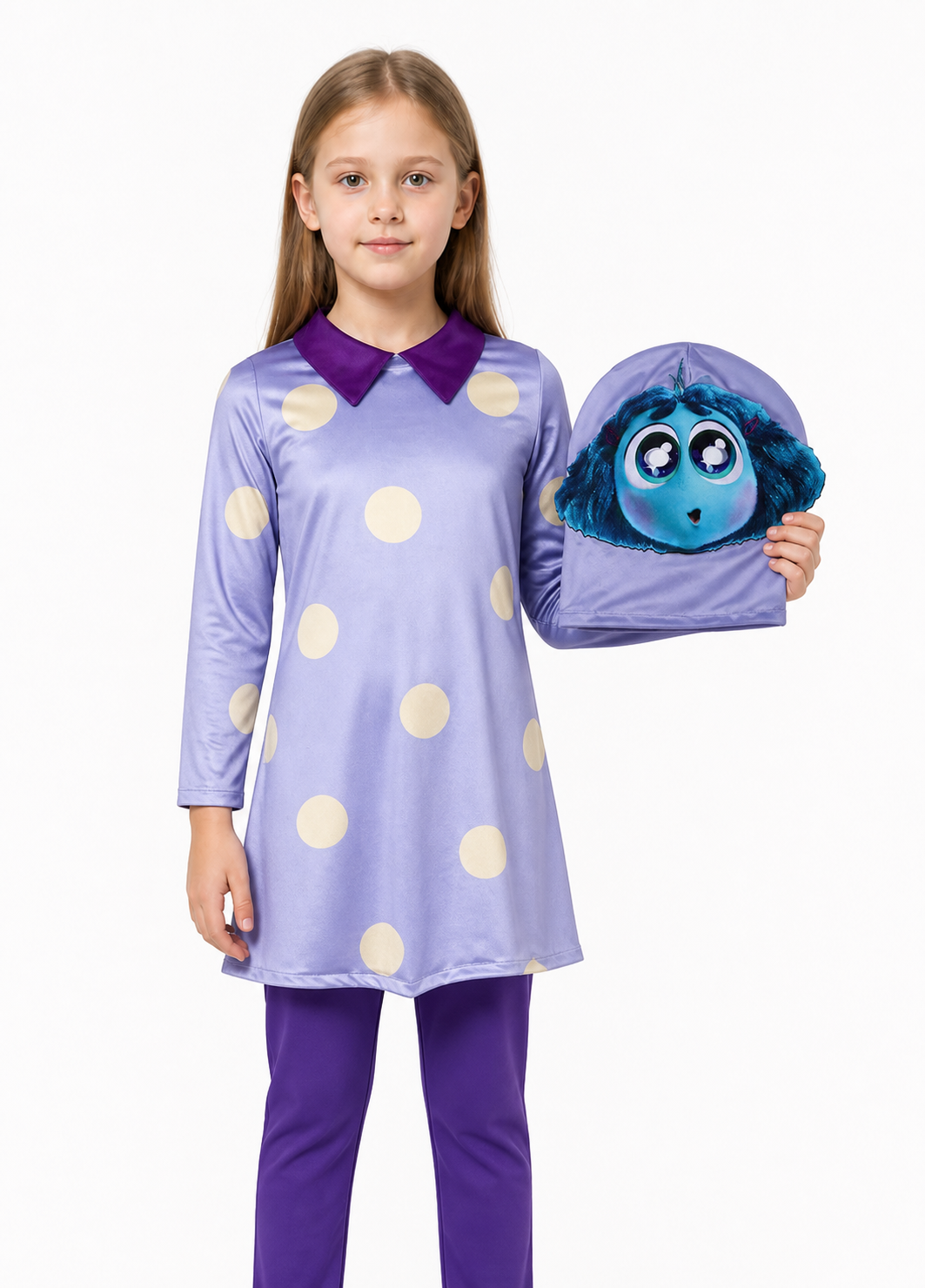Inside Out 2 Carnival Costume with Dress and Mask Costume Dresses detail 3