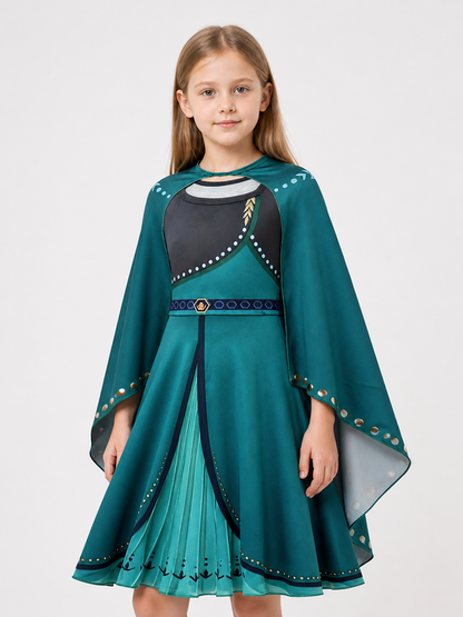 Princess Costume with Cape for Halloween Costume Capes detail 2