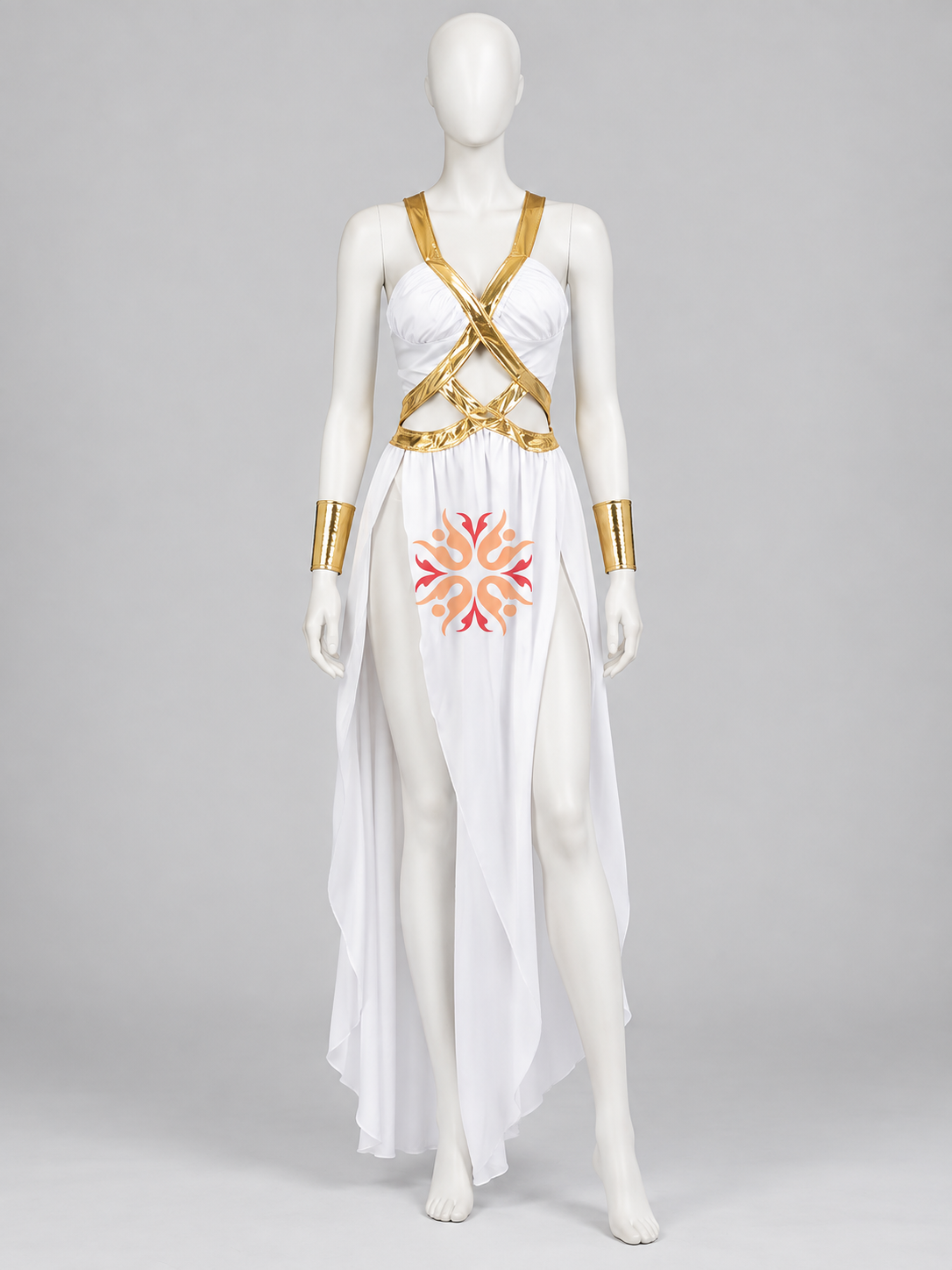 Egyptian Carnival Costume with Gold-Colored Trim Costumes detail 2