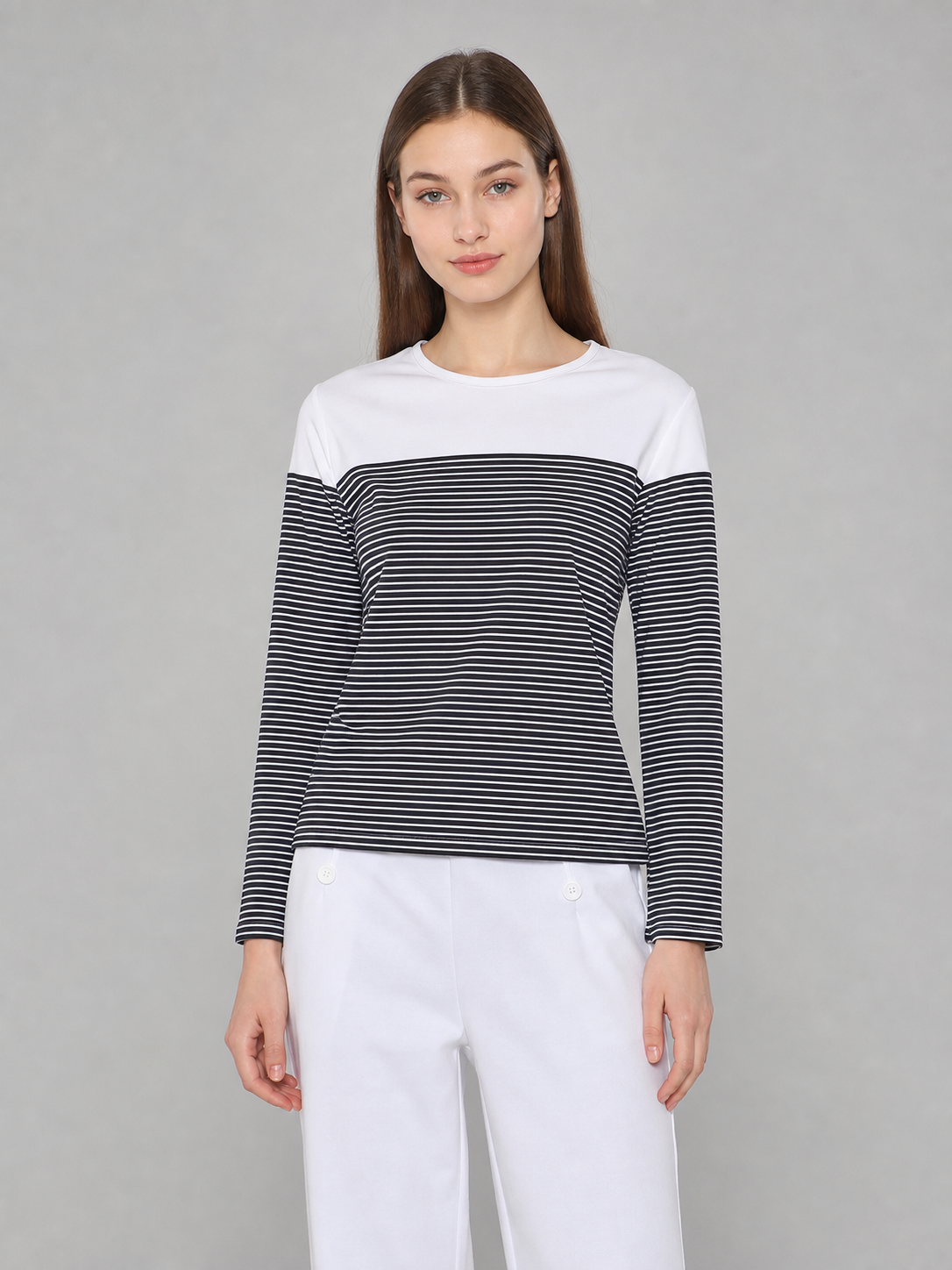 Striped Nautical-Style Cosplay Shirt Costumes detail 2
