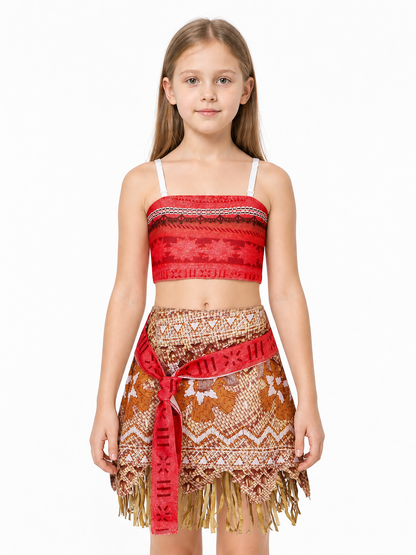 Moana Costume with Skirt and Top Costumes detail 3