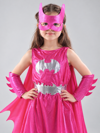 Children’s superhero costume with mask and cape product detail 2