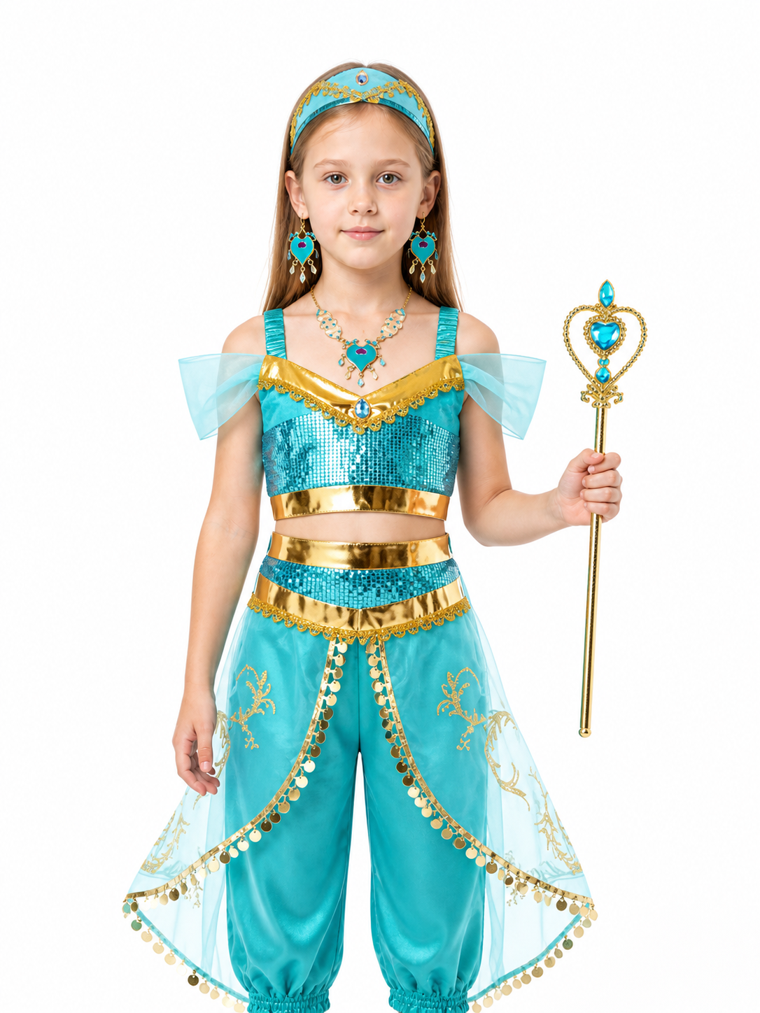 Princess Jasmine Halloween Costume with Accessories Costume Accessories detail 3