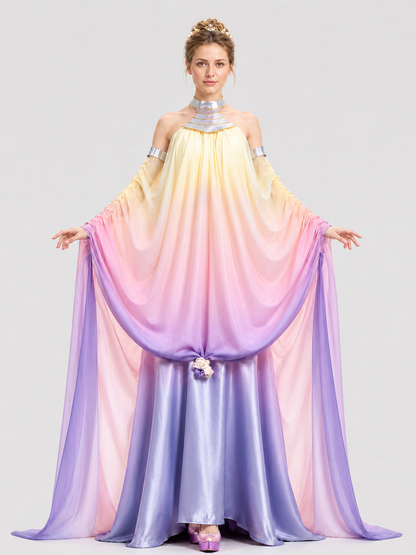 Star Wars Padmé Amidala Cosplay Costume, Long Dress product detail 2