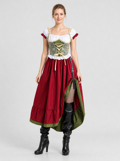 Historical Ethnic-Style Costume, Long Dress Costume Dresses detail 3