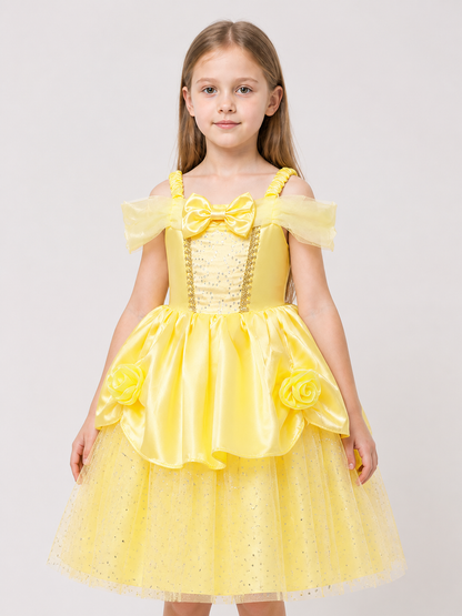 Yellow Princess Costume for Halloween