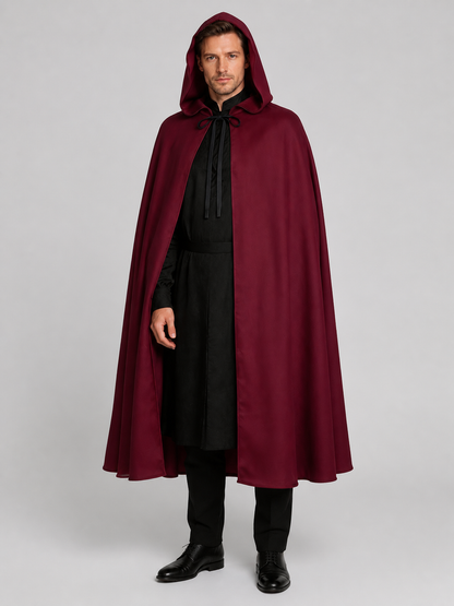 Long Polyester Hooded Cosplay Cape Costume Capes detail 3