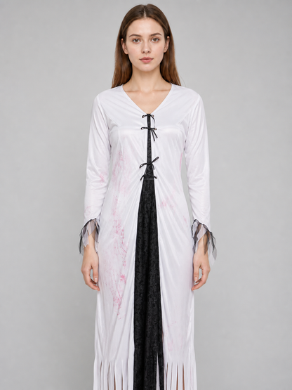 Ghost Costume with Veil for Halloween