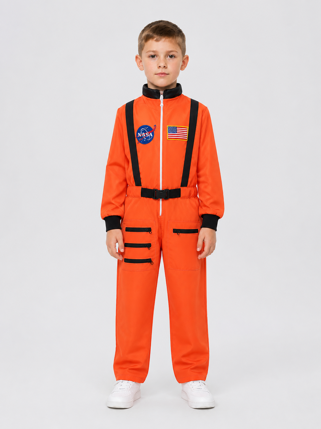 Astronaut Costume, Orange Jumpsuit Costumes detail 3