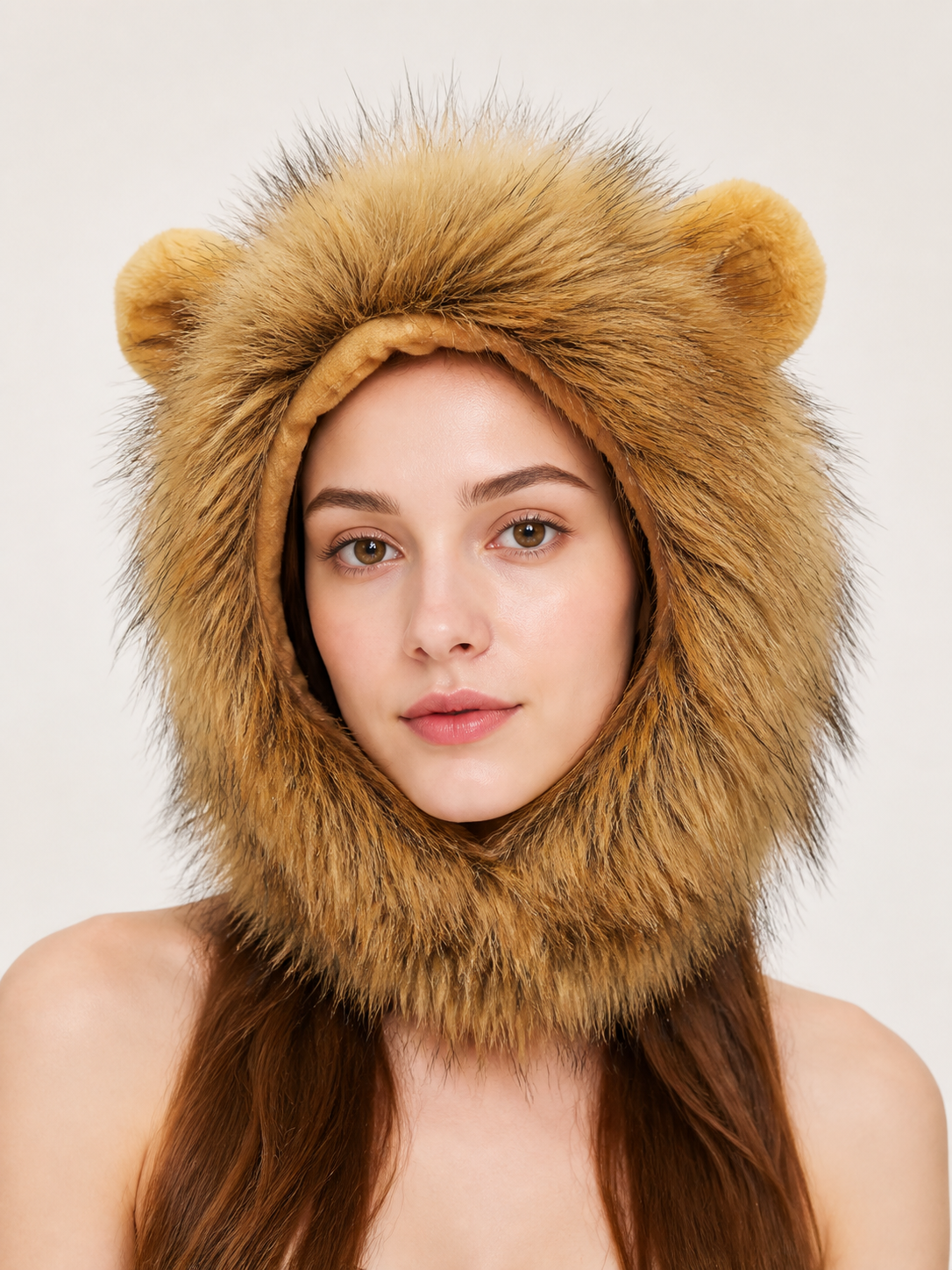 Halloween Carnival Headpiece with Lion’s Mane product detail 2