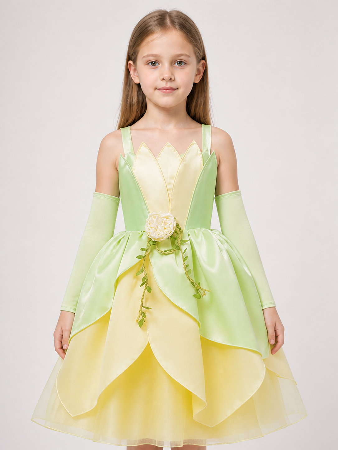 Light Green Princess Costume for Halloween Costumes detail 2