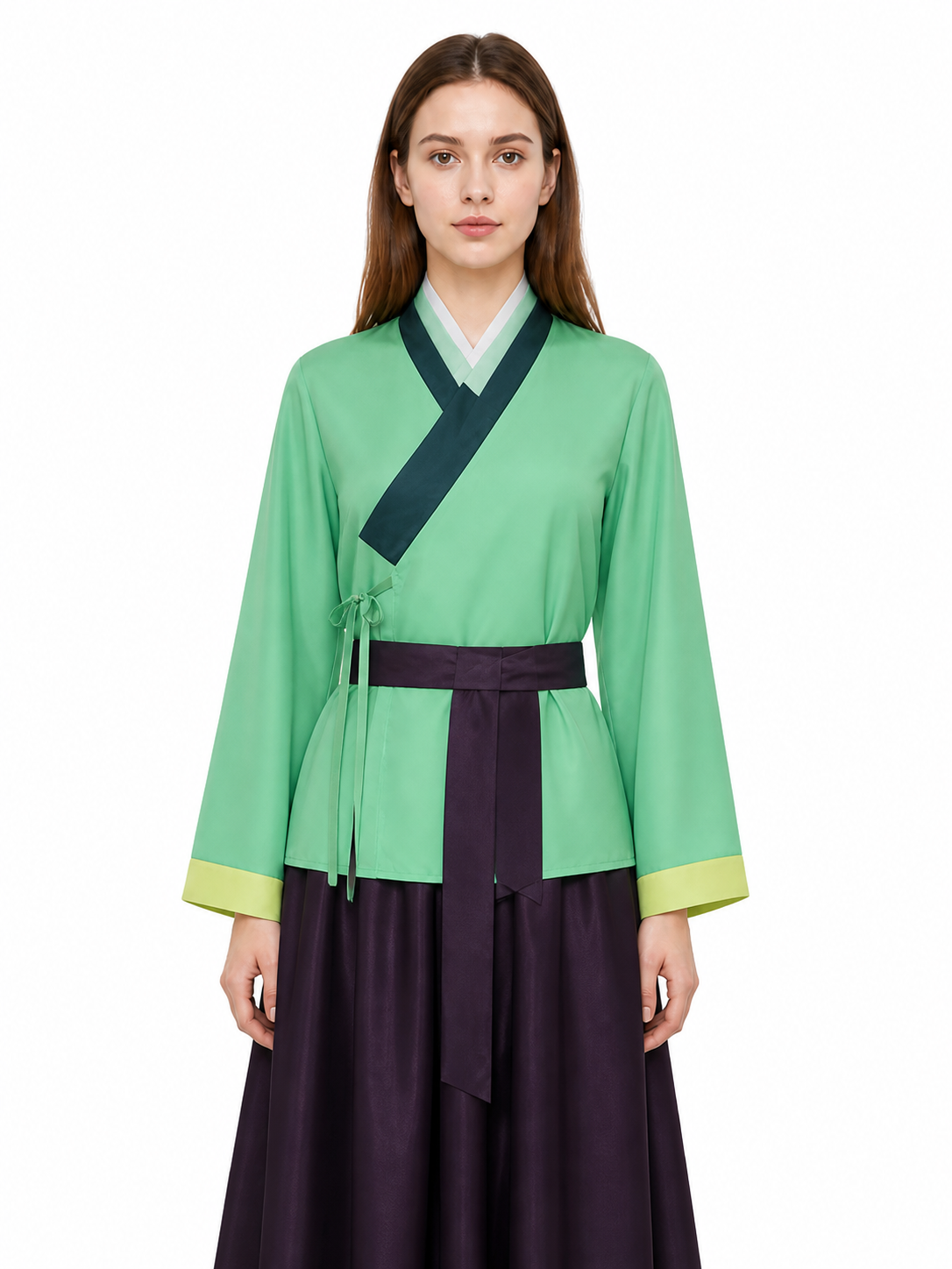 Maomao Hanfu Cosplay Costume with Belt Costumes detail 3
