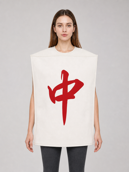 Mahjong Carnival Costume with the Character “中”