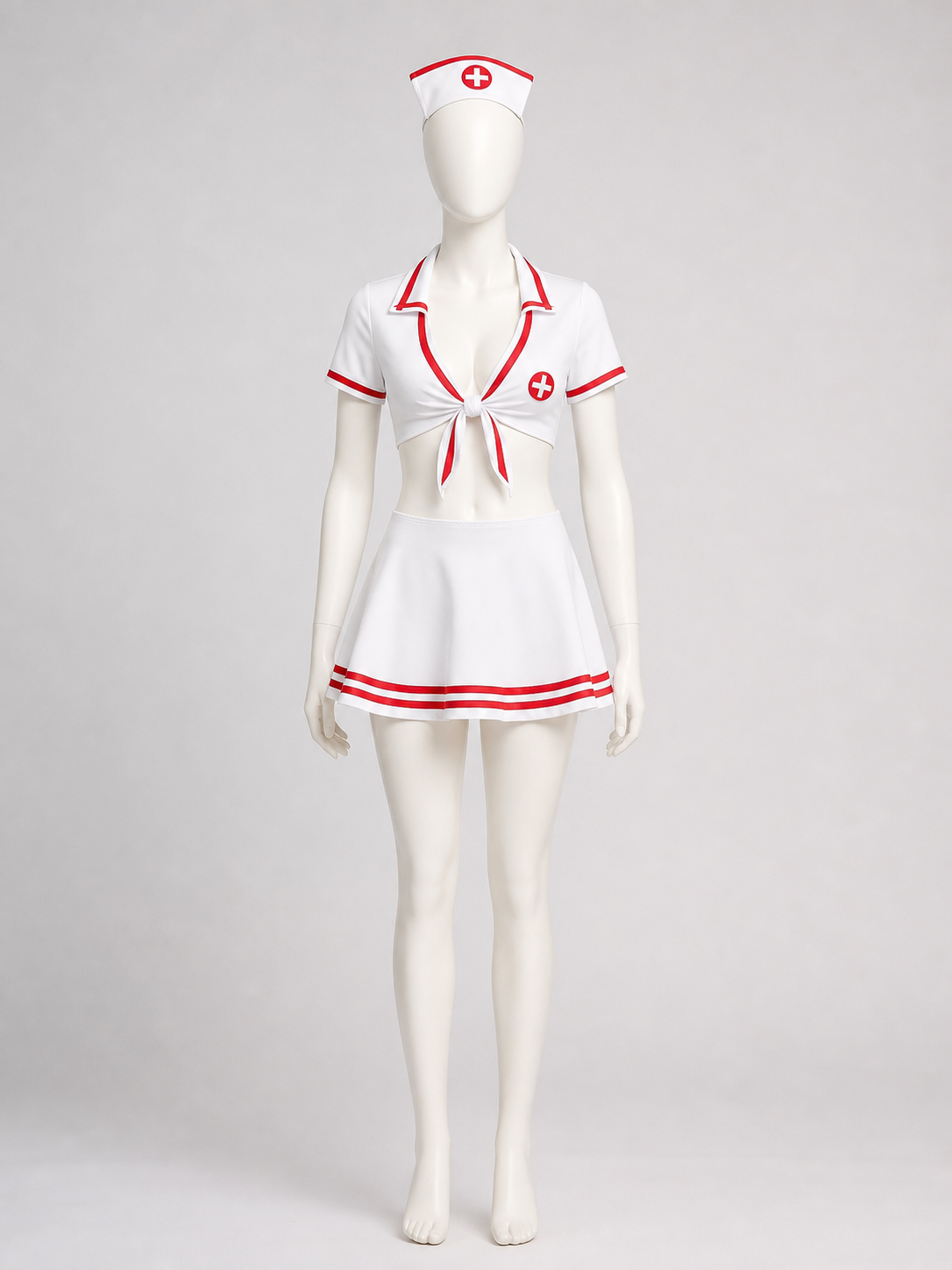 Medical Cosplay Costume with Red Crosses