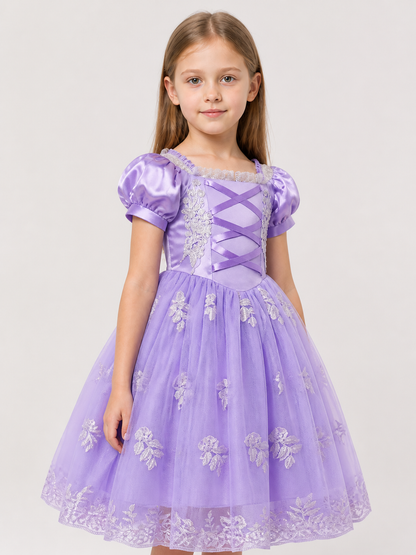 Purple Carnival Dress for Halloween and Cosplay