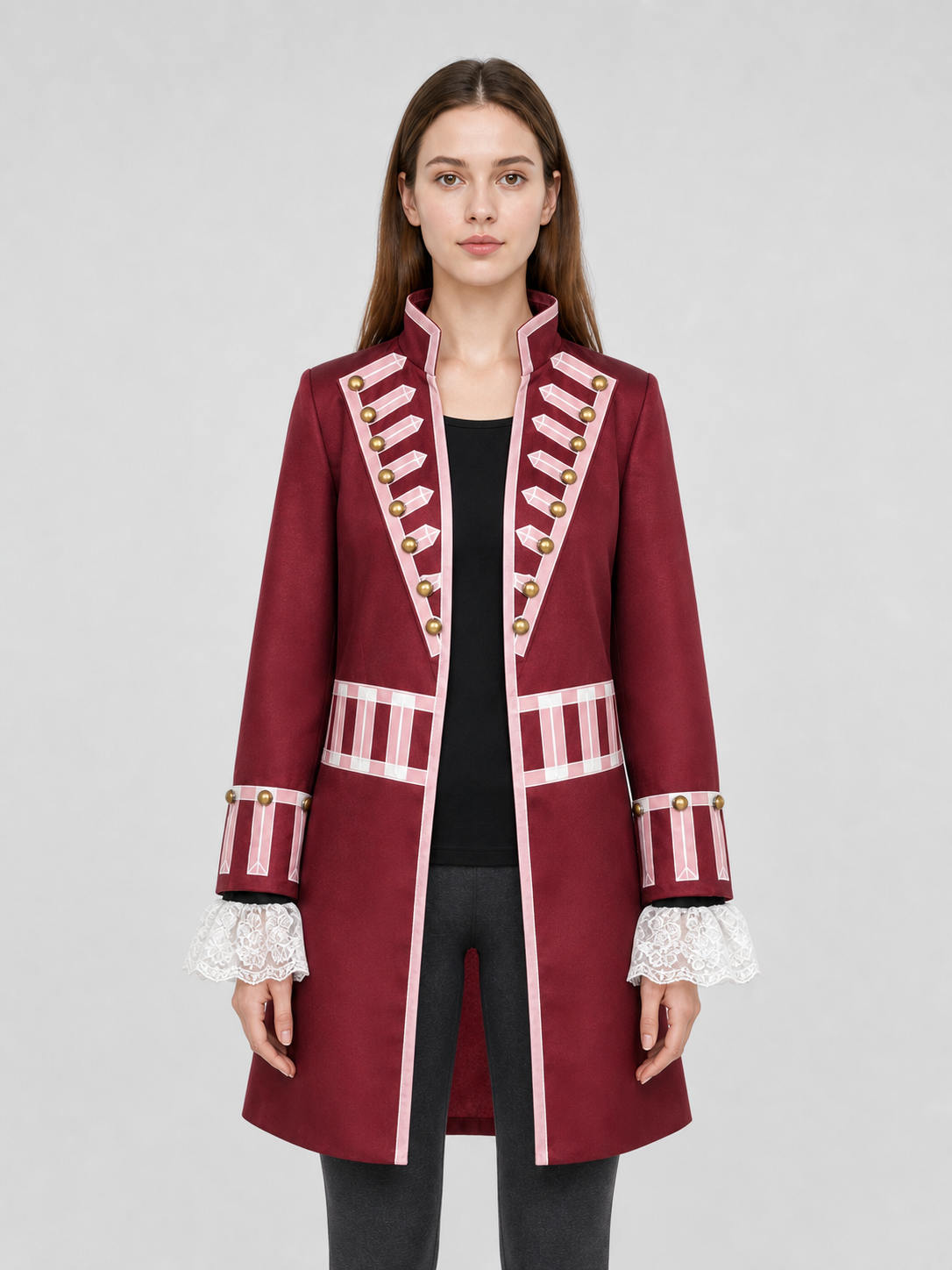 Captain Hook Cosplay Costume, Pirate Jacket