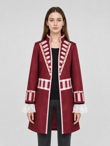 Captain Hook Cosplay Costume, Pirate Jacket