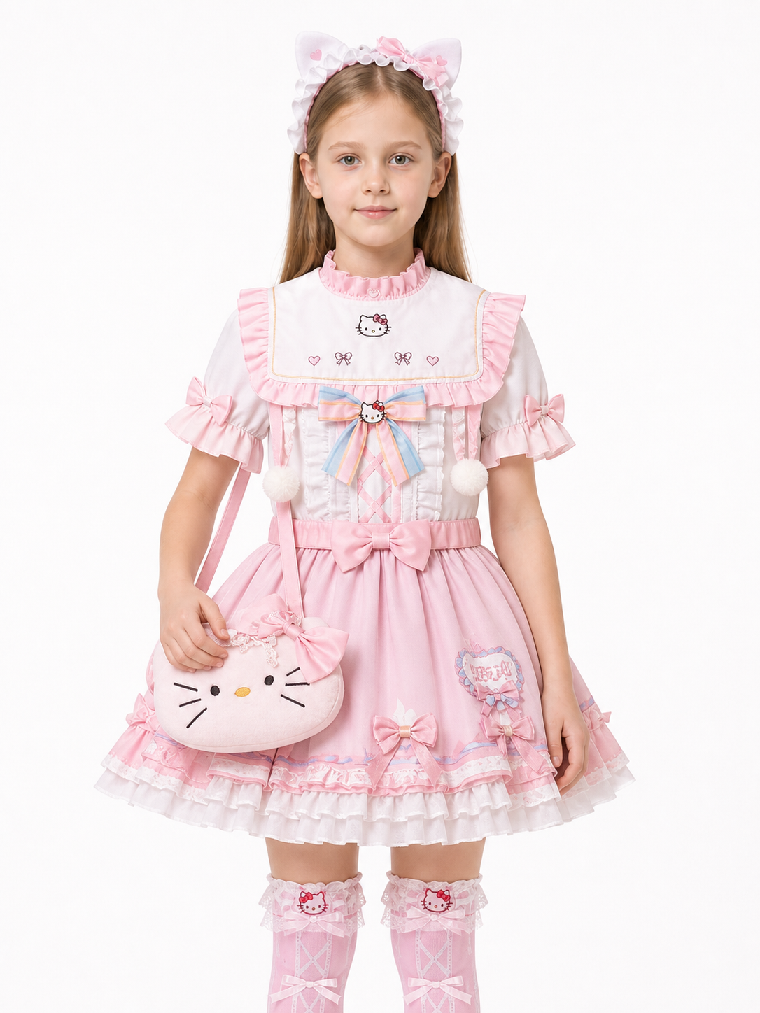 Cosplay Costume with Dress and Accessories in Lolita Style Costume Dresses detail 3