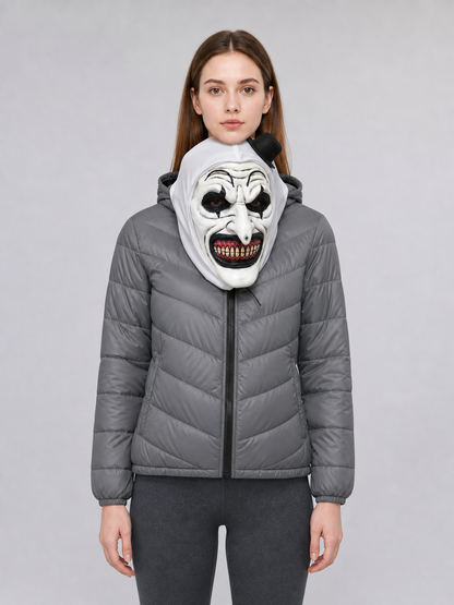 Scary Clown Mask with Hood for Cosplay