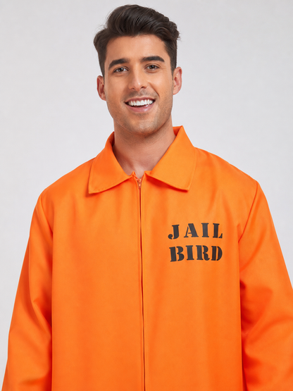 Orange Jumpsuit for Cosplay and Themed Parties