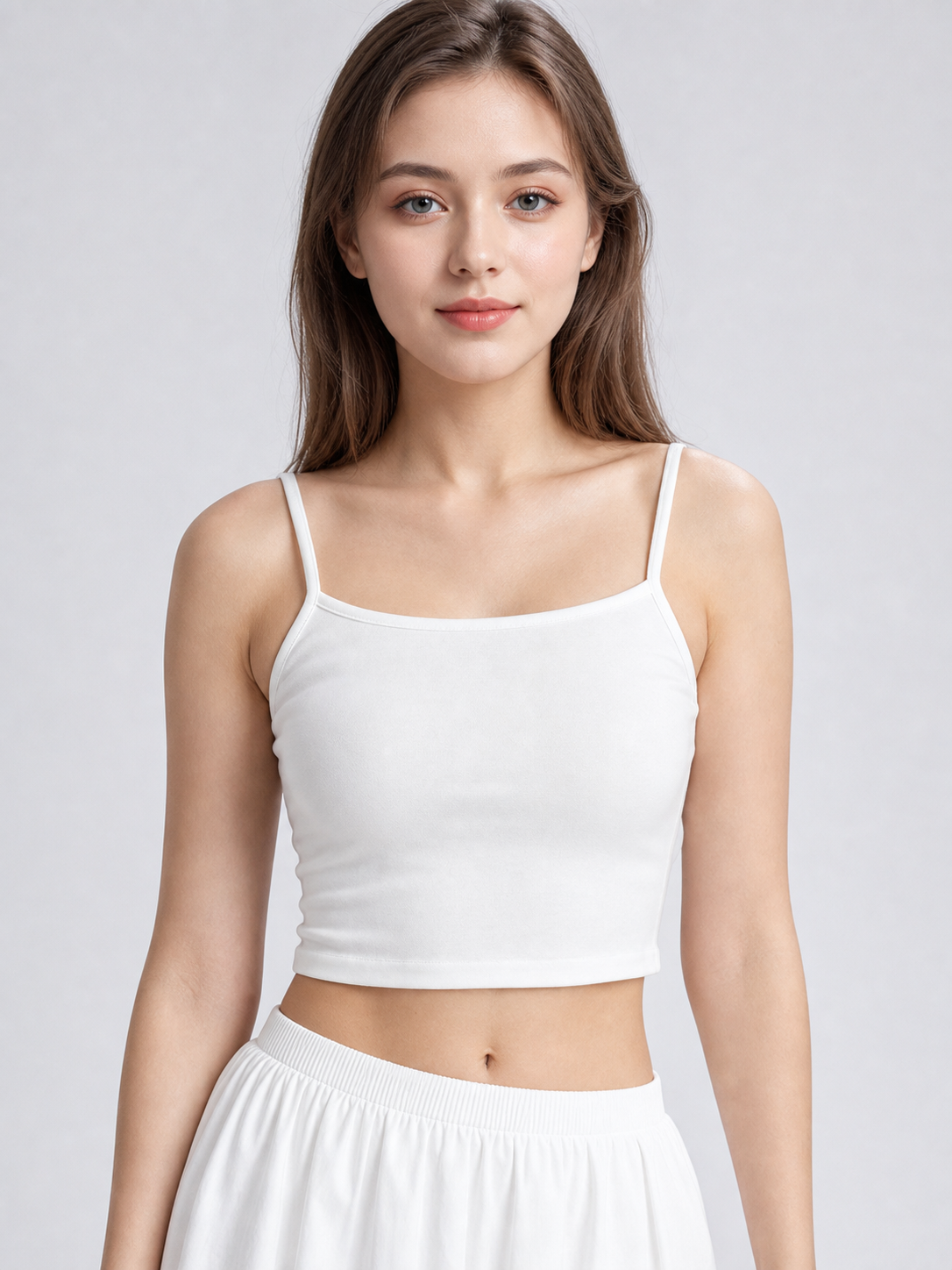 White mid-thigh stockings with bloodstain details