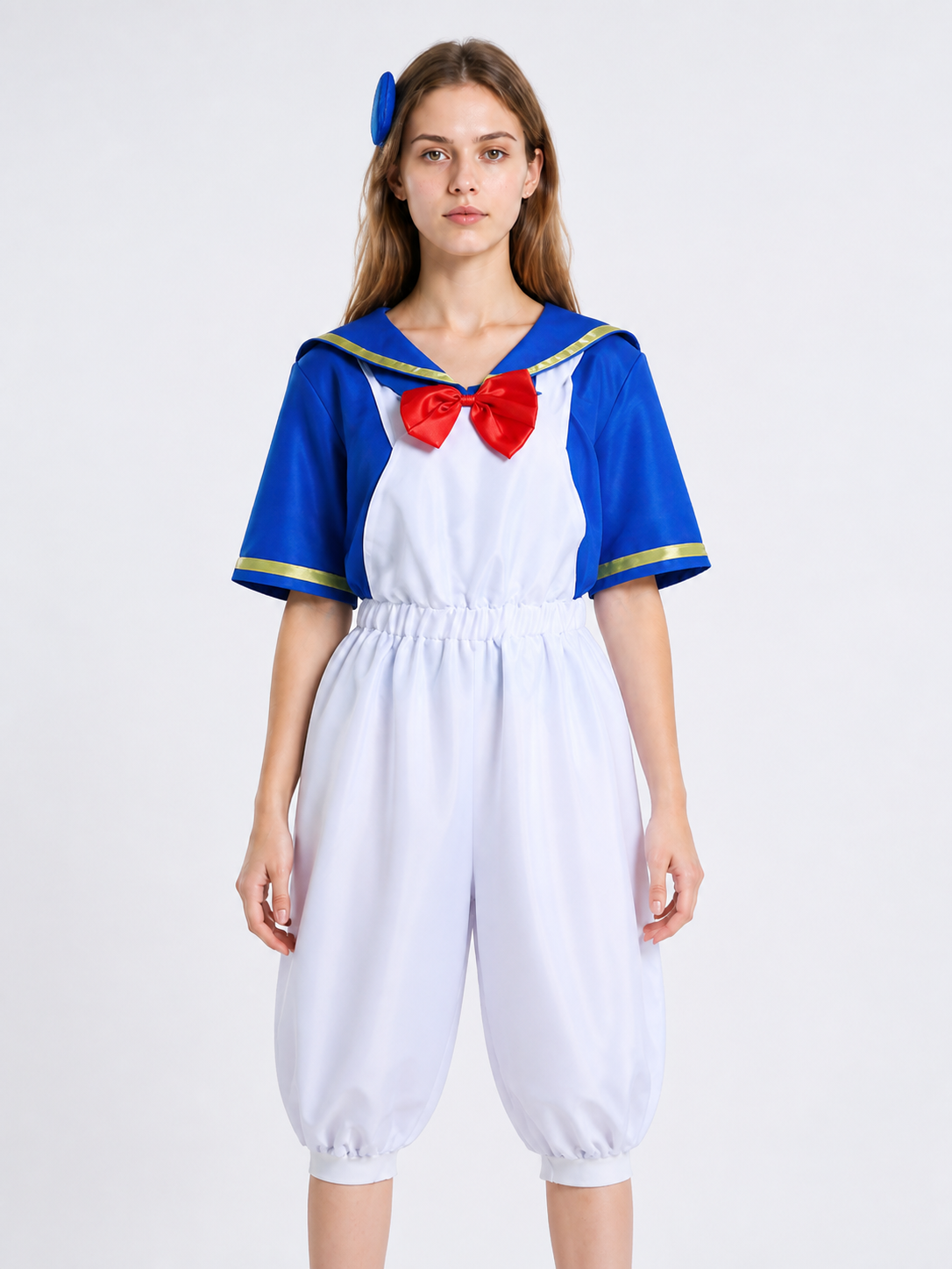 Children’s Donald Duck Jumpsuit with Red Bow Tie product detail 2
